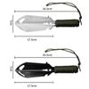 Camping Portable Engineer Shovel, Field Survival Tools, Outdoor Stainless Steel Multi-functional Small Tactical Hand Shovel