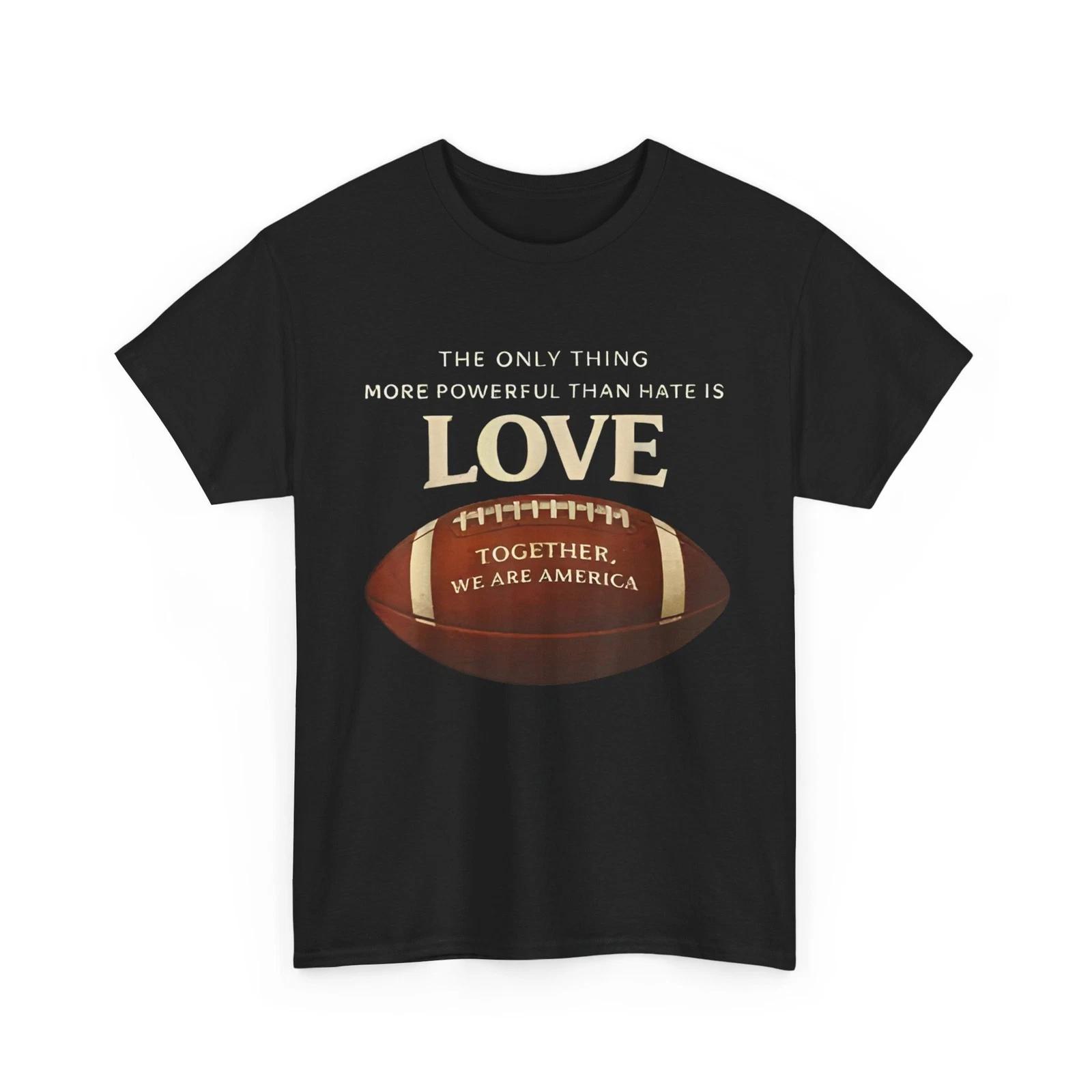 The only Thing More Powerful Than Hate is Love Vintage T-Shirt M