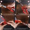 Crawfish Peeler Tool Stainless Steel Seafood Shelling Tool Multifunctional Shrimp Peeler Shucker Essential Kitchen Gadget