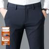 Yalu Men's Spring Wool Blend Business Casual Trousers