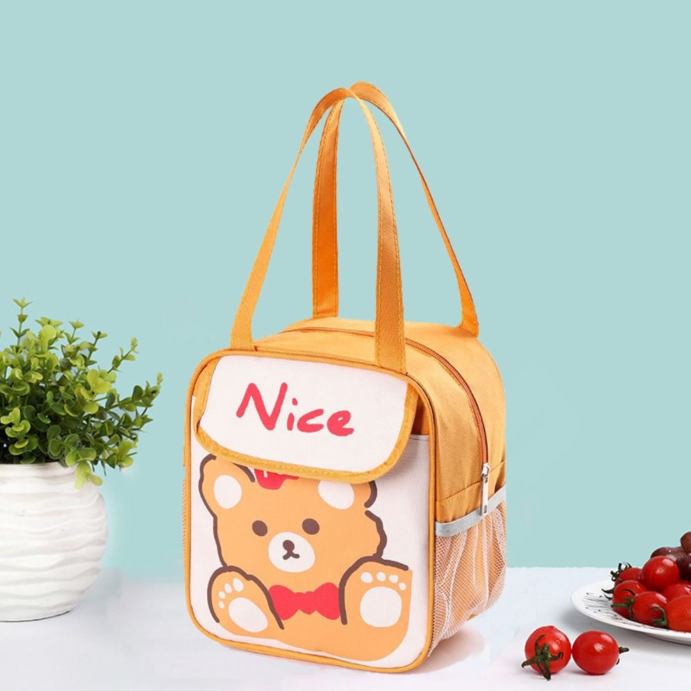 

Insulated Dinner Bags Waterproof Handy Bag Kid Gifts Storage Bag Office синий