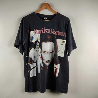 1996 Marilyn Manson Antichrist Superstar Short Sleeve Unisex Tshirt S5XL KH7746