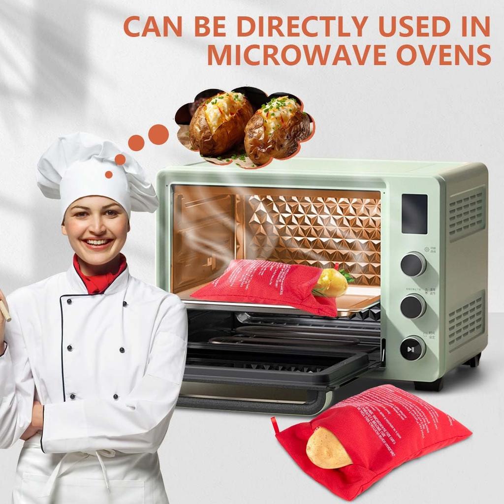 1/2 szt. Torba do gotowania ziemniaków w kuchence mikrofalowej Pieczony ziemniak Gotowanie w mikrofalówce Ziemniak Szybki Szybki akcesoria kuchenne gadżety kuchenne