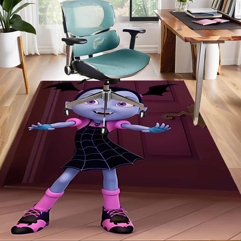 1pc Vampirina2 Design Area Rug - Non-Slip, Soft & Cozy Floor Mat for Living Room, Bedroom, Office - Indoor/Outdoor Decorative Carpet