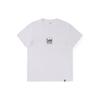 Letter Print Round Neck Short Sleeve Casual T-Shirt Men tops White LMT0081114LE00FK14000