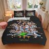 3Pcs World Cup Champions Celebration Bedding Sets For All Sizes New 3D Printed Bed Cover Comforter Duvet Cover Pillowcase Bedroom Decoration