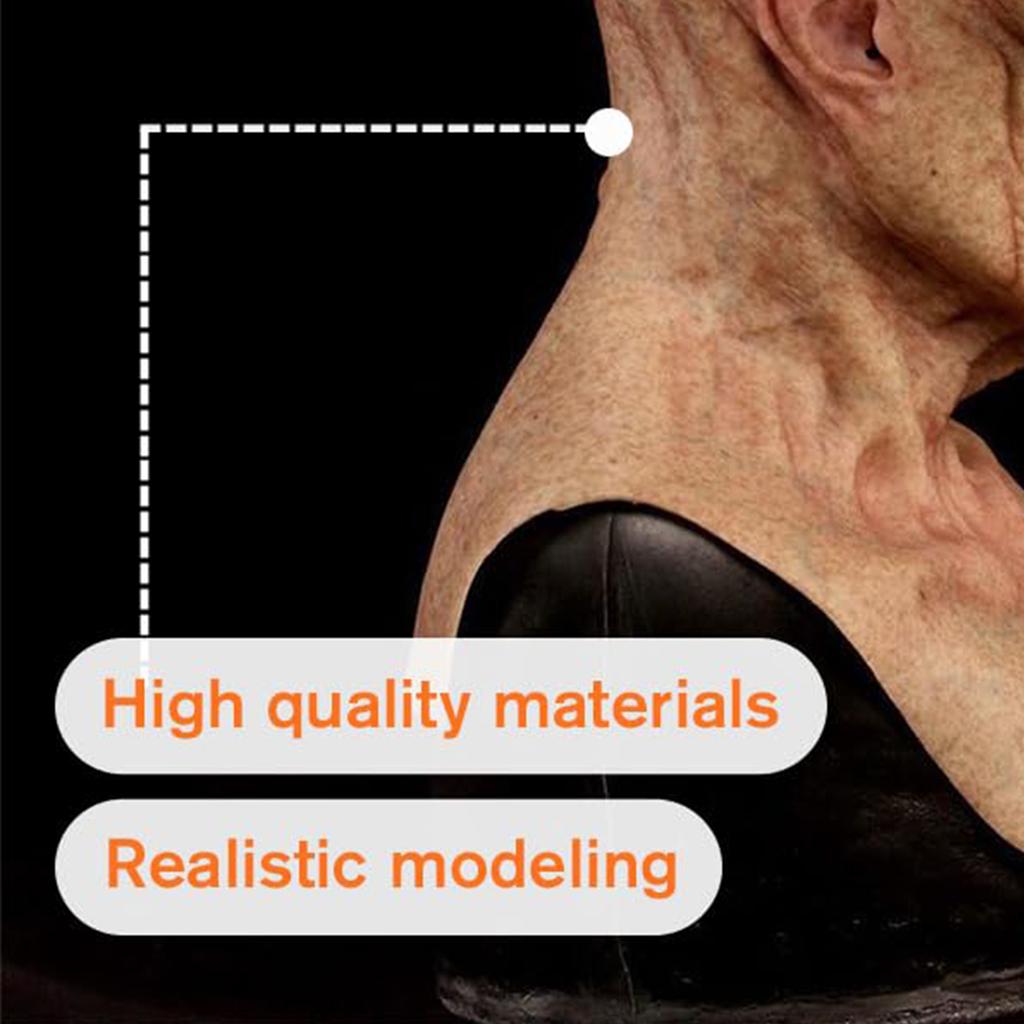 Alien Funny Mask Latex Full Head Realistic Masks Realistic Creepy Halloween Masks for Adults