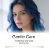 GleamXi Blue Temporary Hair Dye - Natural, Smooth, Even Coverage, Shiny, Vibrant Color
