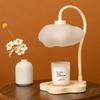 Creative Cloud-Shaped Wax Melt Lamp with Timer  Aromatherapy Night Light Scented Candle Warmer Stylish Desk Table Lamp for Home