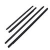 4pcs Car Window Weather Strip Replacement for Sentra 2001 2006 Windproof Rainproof Automotive Weather Rubber Seal Strip