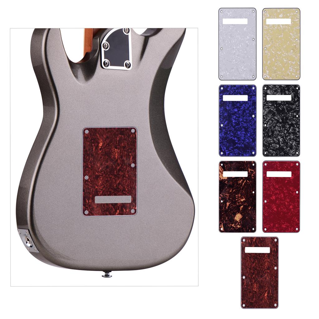 3-Ply Guitar Backplate Guitar Tremolo Back Cover Replacement for ST Electric Guitar