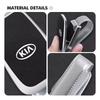 For KIA Car Glasses Holder Suede Sunglasses Storage Clip Accessories Cerato Proceed Venga Stonic Picanto Sorento Stinger Xzlhg22