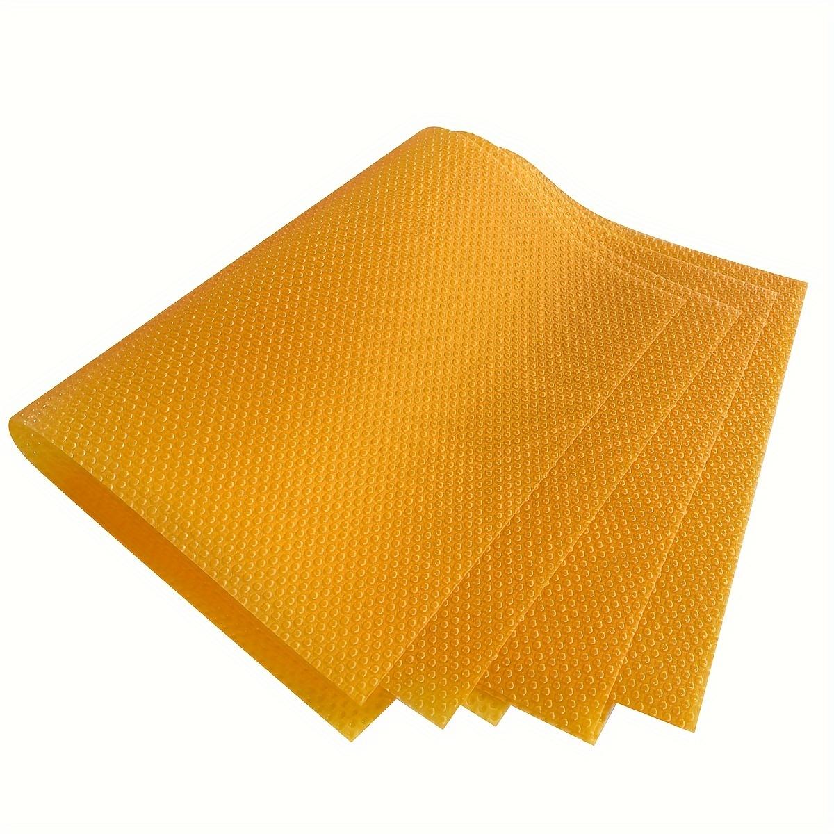 

4шт коврики для холодильника: Моющиеся, водонепроницаемые и маслостойкие — идеально подходят для полок, морозильной камеры, шкафа, шкафа и ящика! оранжевый