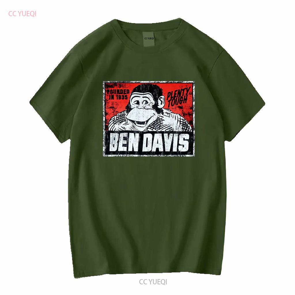Ben Davis Logo T Shirt Mens L Size Eaa432050 Vintage Washed Soft Breathable Casual Stretched Comfortable Fashion Slightly