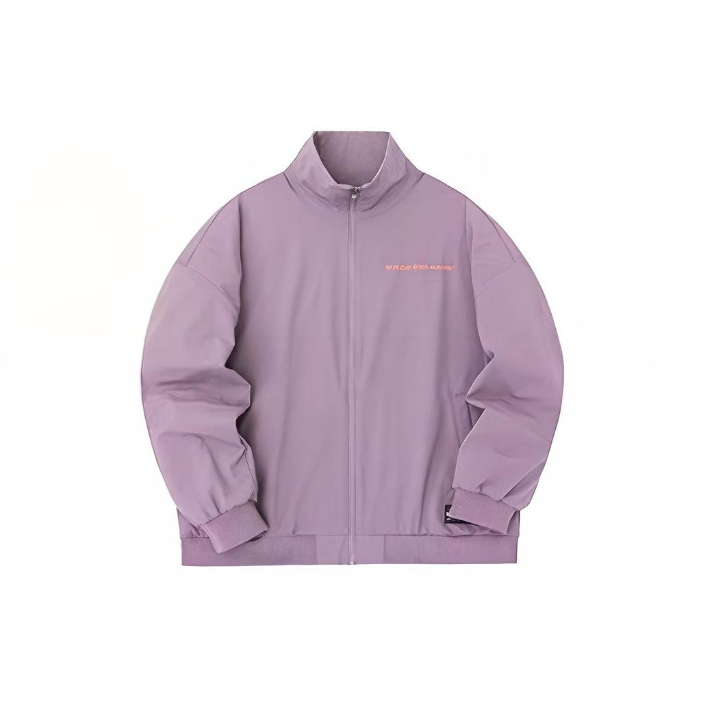 ANTA Basketball Collection Jackets Men's Dusty Purple Baseball Collar Thin Other 152331602-2