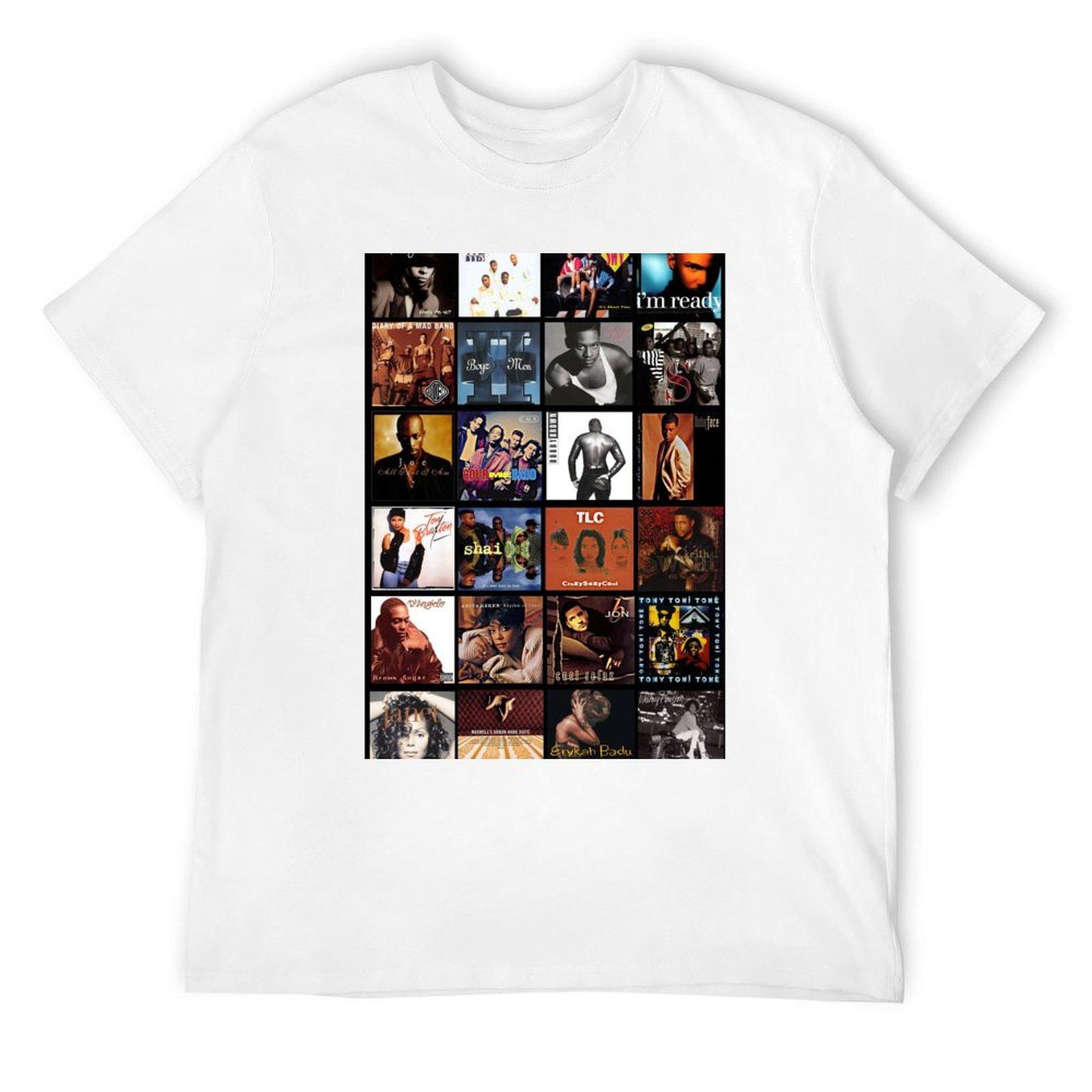 Футболка 90-е R&B Классика основная футболка графика мужская футболка S