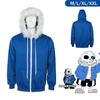 Costum Cosplay Unic Joc Undertale Sans Hanorac cu Pantaloni Scurți Confortabili și Mască