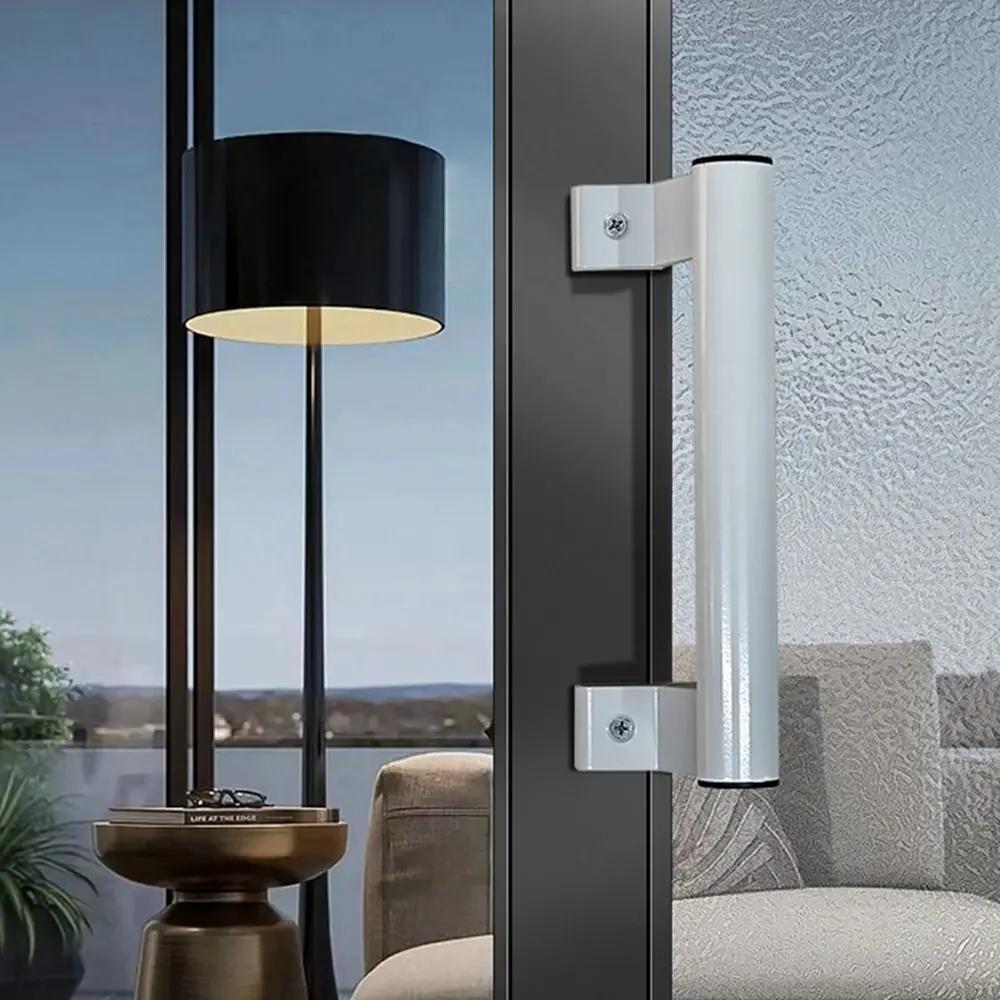 Aluminium Alloy Sliding Door Handle Punch-free Furniture Furniture Knobs Multifunctional Hardware Drawer Pull Handles