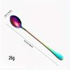 Stainless Steel 1010 Ice Scoop & Long Handle Spoon for Coffee, Dessert & Ice Cream