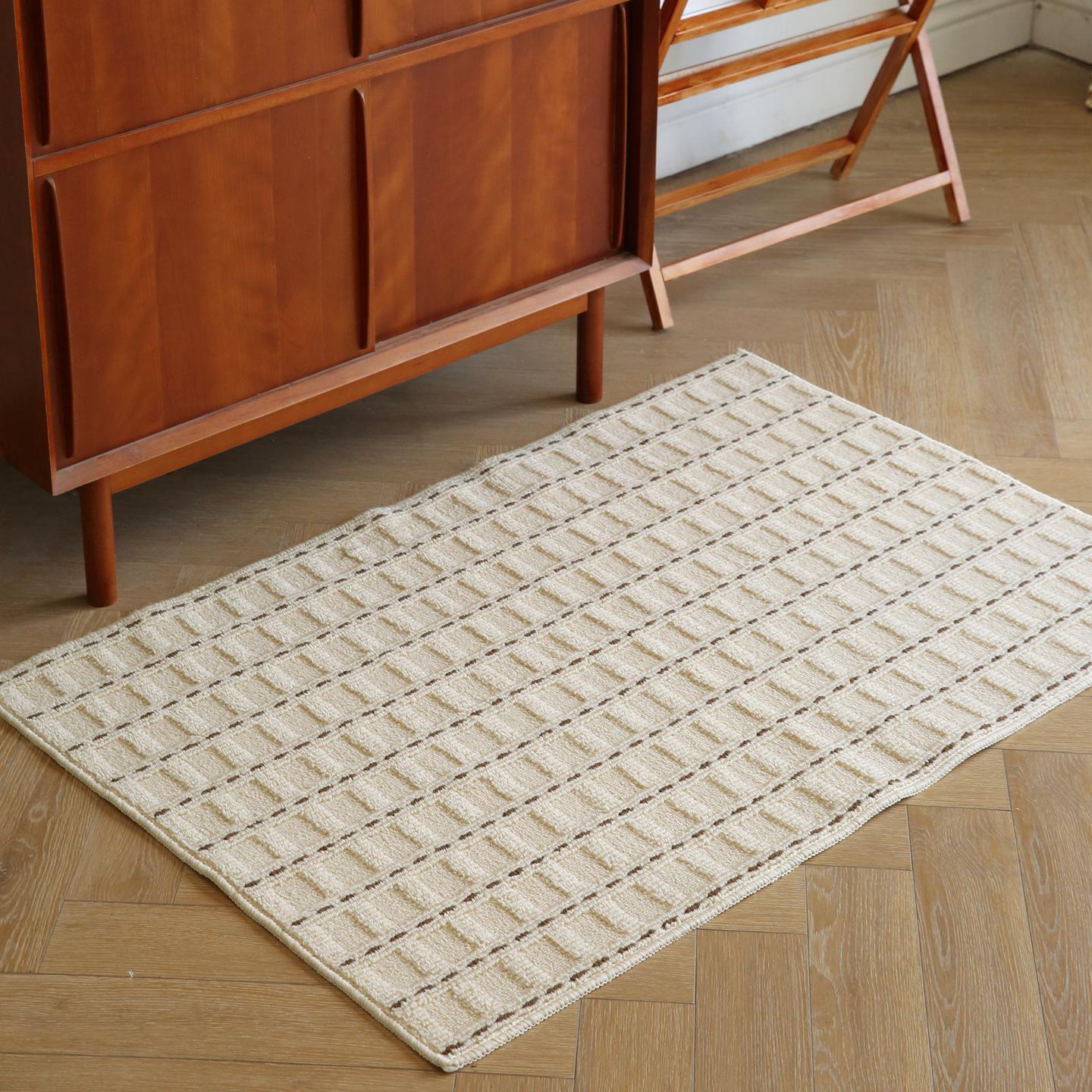 

Nordic Style Wash-Free Cuttable Entrance Door Mat - Dirt-Resistant Foot Mat 50x80 cm
