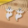 Luminous Halloween Earrings Exaggeration Pumpkin Dangle Earrings Ghost Ear Studs  Trick or Treat