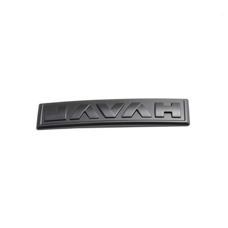 Car Front Network Black Logo Emblems For Great Wall Haval H7 H6 PHEV Dargo Jolion H5 2024 2025 Trunk Rear Sticker Body Decal 1pc