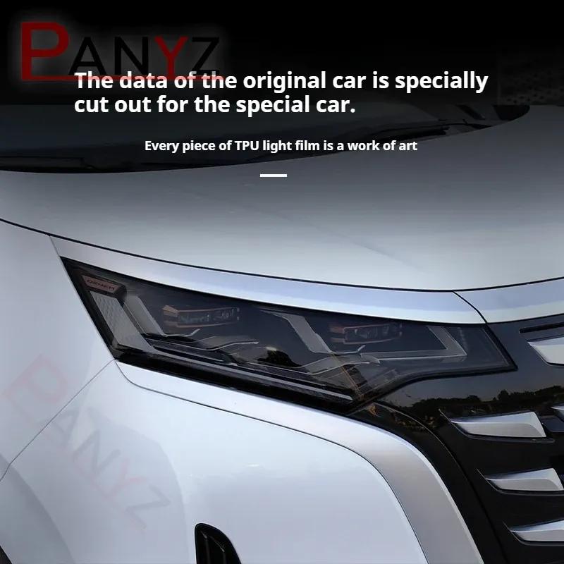 TPU Car Headlight Protective Film Clear to Black/Purple Intelligent UV Self Healing Anti scrastch For Mitsubishi Subaru Skoda
