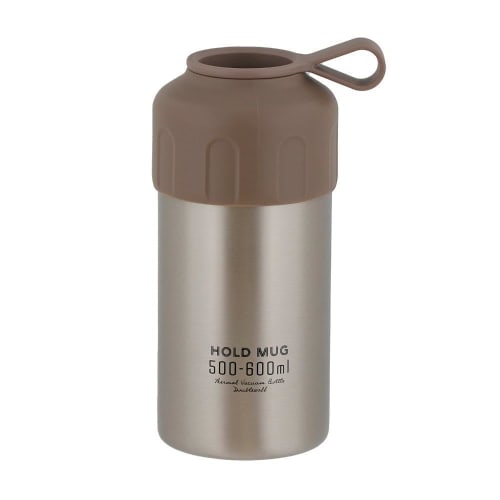 Bestco Stainless Steel PET Bottle Holder/Cooler, Keeps Bottles Hot or Cold, Fits 500-600ml Bottles, NQ-0341