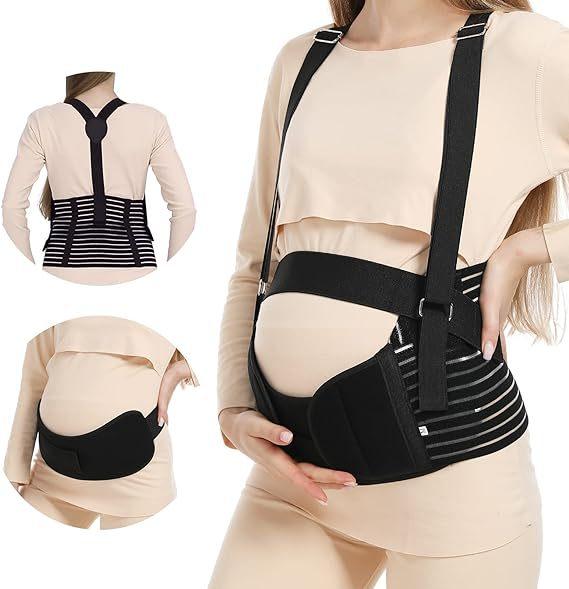 Breathable Maternity Support Belt Belly Brace Back Pain Relief Maternity Band Prenatal Care Products Pregnant Women Belly Support