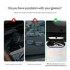 Suede Car Sun Visor Glasses Case Organizer Box Sunshade Holder For Citroen C4 C3 C5 C1 C2 C6 C4L DS3 DS4 Berlingo Picasso Jumper aiv256