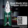Multifunctional Wire Stripper Tool 18in1 with Double Blade High Carbon Steel Easy To Handle for Electrical Tasks