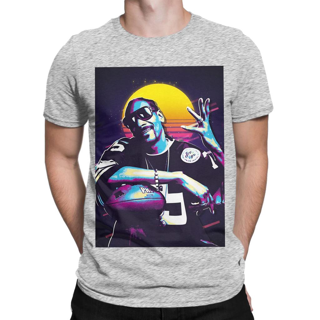 Snoop Dogg Retro Kunst Neuheit 100% Baumwolle T-Shirt snoop dogg Oberteile T-Shirts Für Unisex