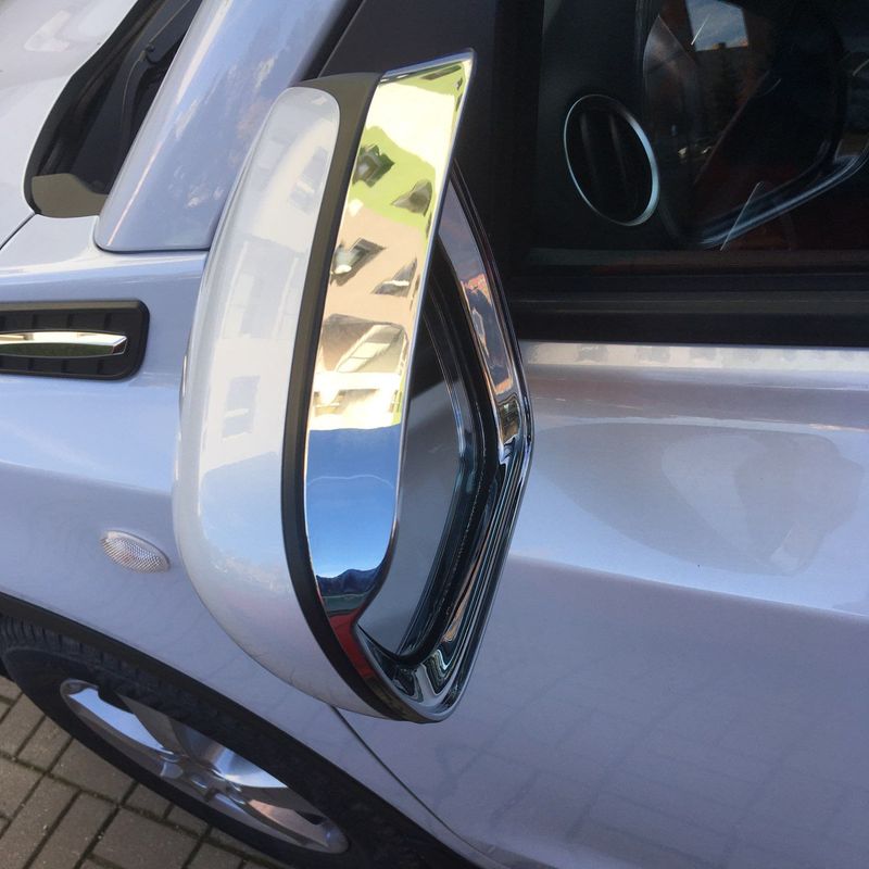 ABS Carbon Fiber For Suzuki Vitara 2016 2017 2018     Car Rearview Mirror Eyebrow Frame Trim Car Accessories