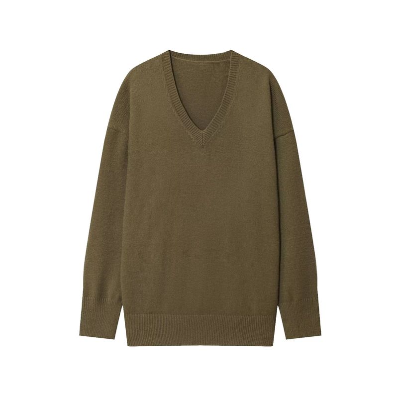 Za New Fall Women's Clothing 2025 Fashion Style Export Fashion All-Match Blend Loose Knitwear 2893115