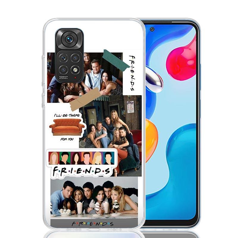 Friends Tv Show Funny Family Case Phone Cover for Xiaomi Redmi Note 14 13 12S 12 11S 11 11T 11E 10S 10 Pro Plus 5G Trend Fundas