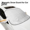 Snow Cover For Easy Storage Sun-resistant Anti-Frost with Magnets Car Windshield Foldable Universal Auto SUV