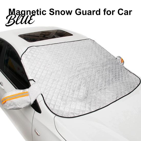 Snow Cover For Easy Storage Sun-resistant Anti-Frost with Magnets Car Windshield Foldable Universal Auto SUV