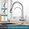 Three In One Water Purifier Faucet Kitchen Universal Rotating Washing Basin Water Tap Stretching RO Direct Drinking Faucet