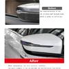 2PCS Universal Rearview Mirror Protector Sticker Anti Collision Strips Carbon Fiber Decal Trim fits for BMW X1 X2 X3 X4 X5 X6 1 2 3 4 5 6 7 Series