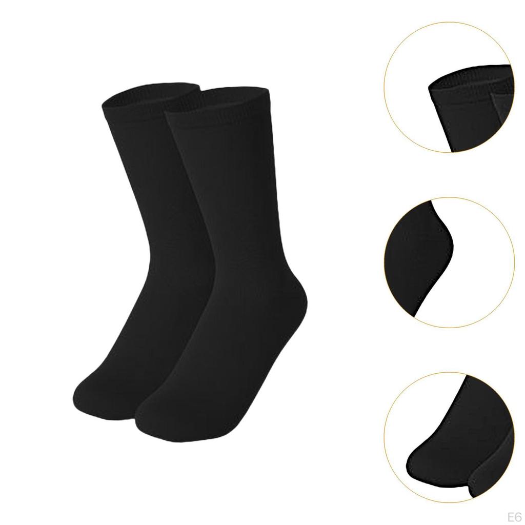 Ice Skating Socks Cotton Roller Skate Soft Figure Knee High