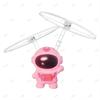 Levitating Luminous Astronaut Flying Drone Toy, Hand Controlled Interactive Robot Aircraft with LED Lights, Outdoor Kids Gift