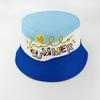 Kids' Cartoon Print Sun Protection Bucket Hat, Double-Sided for Boys & Girls, Trendy Outdoor Headwear