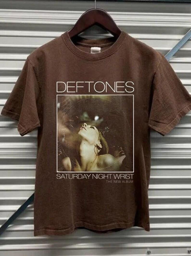 Deftones Saturday Night Wrist The New Album 90s Deftones Graphic Tshirt KH12351 XXL