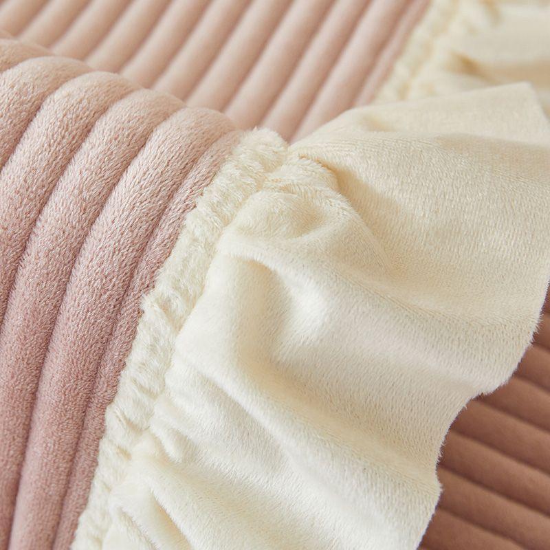 Winter Plush Sofa Cushion European Four Seasons Universal Simple Modern Crystal Suede Non-Slip Seat Cover Cover Cloth