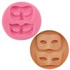 Maska Forma Silikonowa Makijaż Halloween Motyw Balu Forma do Cukru na Ciasto Narzędzie do Pieczenia Czekolady DIY Ręcznie Robiona Forma do Mydła Hurt