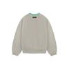 Fear of God Essentials Ss24 Drop2 Crewneck Sweatshirt Solid Color Crew Neck Fleece Casual Pullover Sweatshirt Men Seal Gray 192SP244685F