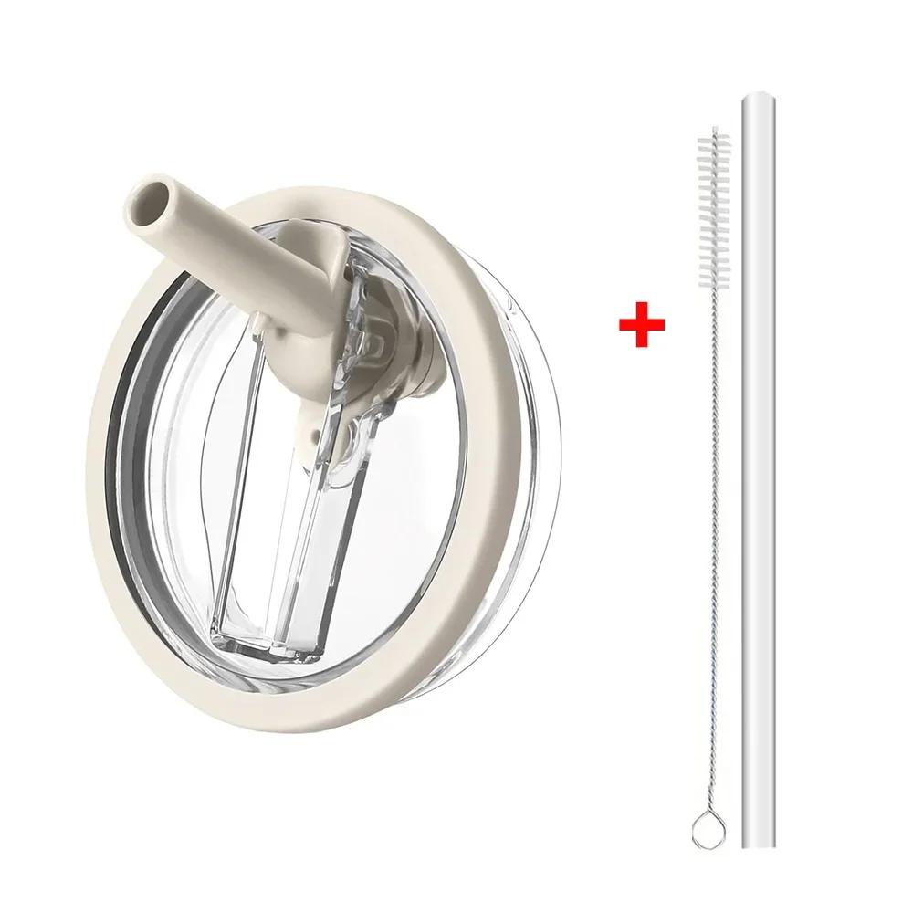 40oz Lid for Stanley Flip Straw Leak Proof Tumbler Lid Replacement for Stanley Cup Accessories Straw Cover