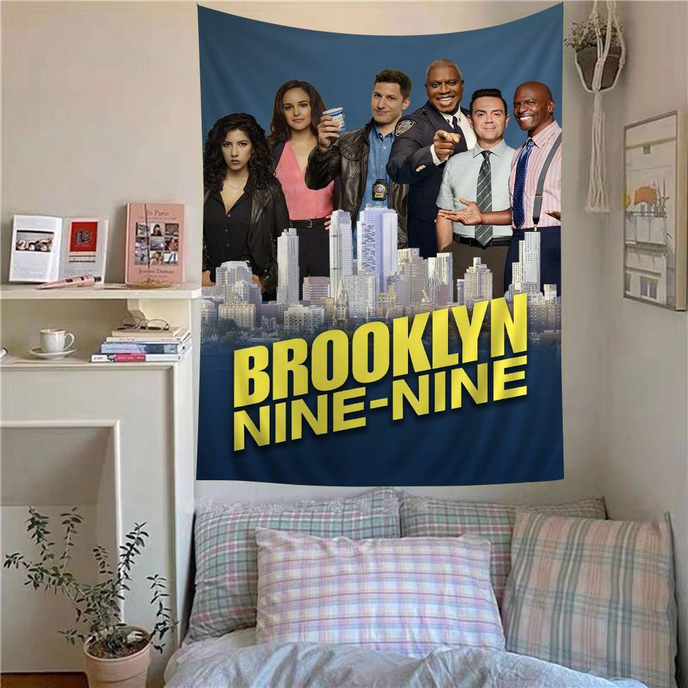 Comedy TV BBrooklyn Nine Nine Hanging Bohemian Tapestry Bohemian Wall Tapestries Mandala Kawaii Room Decor