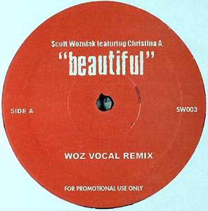 

12inch Record SCOTT WOZNIAK, CHRISTINA AGUILERA - Beautiful SW003 Not On Label 2004 US Dance & Electronica Used