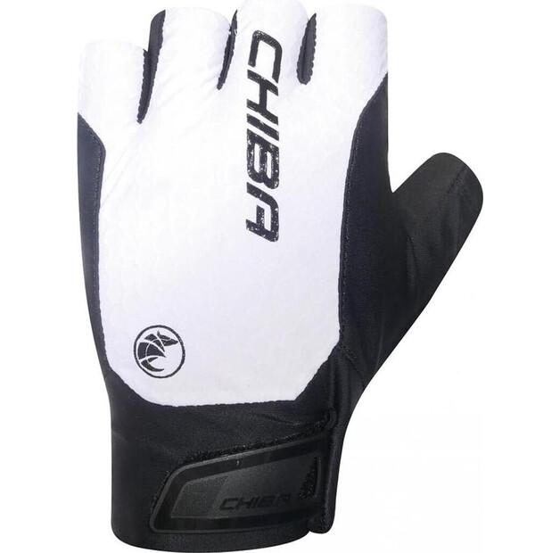 Велоперчатки Chiba Pure Race II без пальцев (желтые/черные) S